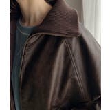 こだわりヴィンテージライク。リブタートルカラーレザージャケット | Classical Elf Men | 詳細画像22