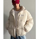 アイボリー | スタイリッシュに暖かく。ショート丈 スタンドネック中綿コート | Classical Elf Men