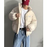 スタイリッシュに暖かく。ショート丈 スタンドネック中綿コート | Classical Elf Men | 詳細画像1 