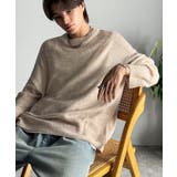 透け感とニュアンスを重ねる。マルチウェイグラデーション天竺透かし編みメッシュニッ… | Classical Elf Men | 詳細画像25