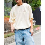 レトロモダンな大人カジュアルTee。Tシャツワンポイントハンド刺繍ピグメントTシ… | Classical Elf Men | 詳細画像8 