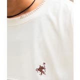レトロモダンな大人カジュアルTee。Tシャツワンポイントハンド刺繍ピグメントTシ… | Classical Elf Men | 詳細画像9 