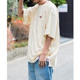 レトロモダンな大人カジュアルTee。Tシャツワンポイントハンド刺繍ピグメントTシ… | Classical Elf Men | 詳細画像7 