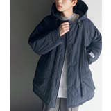 ネイビー | 洗練された大人カジュアル。bigポケットフード付き中綿ブルゾン | Classical Elf Men