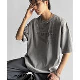 綿100%大人のヴィンテージ。前後2wayピグメントロゴ半袖T | Classical Elf Men | 詳細画像6