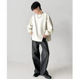 《Javaジャバコラボ》シンプルにお洒落を。アシメファスナーラウンドネックポンチ… | Classical Elf Men | 詳細画像8 