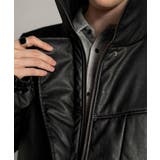 寒さ知らずの防寒力！高級感あふれる中綿フェイクレザーモンスターブルゾン | Classical Elf Men | 詳細画像17 