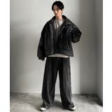 寒さ知らずの防寒力！高級感あふれる中綿フェイクレザーモンスターブルゾン | Classical Elf Men | 詳細画像7 