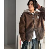 《JaVaジャバコラボ》レトロムード漂う、首元まで暖か。異素材切替えダブルジップ… | Classical Elf Men | 詳細画像27 