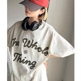 ホワイト | 《JaVaジャバコラボ》】“トレンドを纏う”コード刺繍ロゴTシャツ(オーバーサイ… | Classical Elf Men