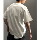《JaVaジャバコラボ》【メンズ】綿100%!切替BODYロゴTシャツ(半袖) | Classical Elf Men | 詳細画像3