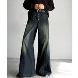 インディゴブルー | 《JaVaジャバコラボ》気付けばヘビロテ確定。ヴィンテージ加工ライン切り替えフラ… | Classical Elf Men