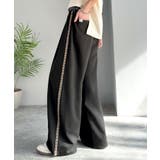 ブラック | 《JaVaジャバコラボ》こなれ感、抜群。裾ドロスト付きジャカードブレードツータッ… | Classical Elf Men