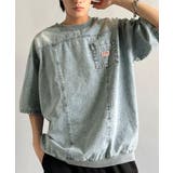 「ゆるっと男らしく。」綿100%ヴィンテージ加工アウターデニムTシャツ | Classical Elf Men | 詳細画像22