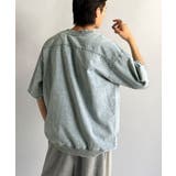 「ゆるっと男らしく。」綿100%ヴィンテージ加工アウターデニムTシャツ | Classical Elf Men | 詳細画像24