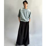 「ゆるっと男らしく。」綿100%ヴィンテージ加工アウターデニムTシャツ | Classical Elf Men | 詳細画像25