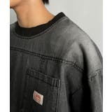 「ゆるっと男らしく。」綿100%ヴィンテージ加工アウターデニムTシャツ | Classical Elf Men | 詳細画像29