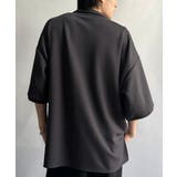 遊び心もこなれ感もキメる。刺繍入りダンボール素材ジップ半袖Tシャツ | Classical Elf Men | 詳細画像30