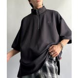 遊び心もこなれ感もキメる。刺繍入りダンボール素材ジップ半袖Tシャツ | Classical Elf Men | 詳細画像32