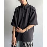 遊び心もこなれ感もキメる。刺繍入りダンボール素材ジップ半袖Tシャツ | Classical Elf Men | 詳細画像33
