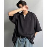 遊び心もこなれ感もキメる。刺繍入りダンボール素材ジップ半袖Tシャツ | Classical Elf Men | 詳細画像34