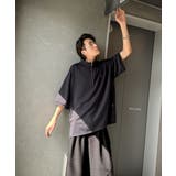 遊び心もこなれ感もキメる。刺繍入りダンボール素材ジップ半袖Tシャツ | Classical Elf Men | 詳細画像40