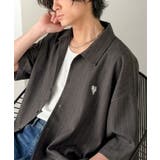 チャコールグレー | 《JaVaジャバコラボ》羽織りとしても重宝する、汎用性の高さが魅力！刺繍入り ヘ… | Classical Elf Men
