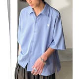 サックス | 《JaVaジャバコラボ》羽織りとしても重宝する、汎用性の高さが魅力!刺繍入り ヘ… | Classical Elf Men