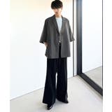 《JaVaジャバコラボ》主役級!アンティーク釦使いストライプ柄ヘリンボン生地シャ… | Classical Elf Men | 詳細画像13