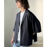 《JaVaジャバコラボ》主役級!アンティーク釦使いストライプ柄ヘリンボン生地シャ… | Classical Elf Men | 詳細画像23