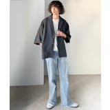 《JaVaジャバコラボ》主役級!アンティーク釦使いストライプ柄ヘリンボン生地シャ… | Classical Elf Men | 詳細画像25