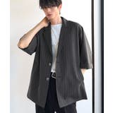 《JaVaジャバコラボ》主役級!アンティーク釦使いストライプ柄ヘリンボン生地シャ… | Classical Elf Men | 詳細画像2