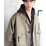 ベージュ | 《JaVaジャバコラボ》シャツ感覚で羽織れる「軽アウター」ショート丈ポケットデザ… | Classical Elf Men