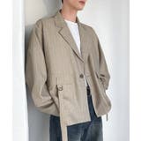 《JaVaジャバコラボ》シャツ感覚で羽織れる「軽アウター」ショート丈ポケットデザ… | Classical Elf Men | 詳細画像4 