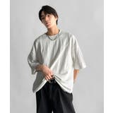 《JaVaジャバコラボ》ドロスト付リンクスジャカードオーバーサイズTシャツ | Classical Elf Men | 詳細画像12