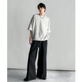 《JaVaジャバコラボ》ドロスト付リンクスジャカードオーバーサイズTシャツ | Classical Elf Men | 詳細画像13