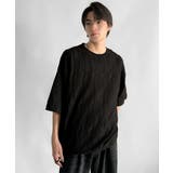 《JaVaジャバコラボ》ドロスト付リンクスジャカードオーバーサイズTシャツ | Classical Elf Men | 詳細画像16