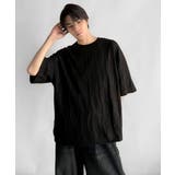 《JaVaジャバコラボ》ドロスト付リンクスジャカードオーバーサイズTシャツ | Classical Elf Men | 詳細画像17