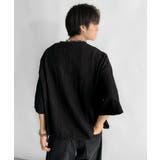 《JaVaジャバコラボ》ドロスト付リンクスジャカードオーバーサイズTシャツ | Classical Elf Men | 詳細画像19