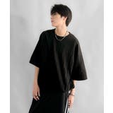 《JaVaジャバコラボ》ドロスト付リンクスジャカードオーバーサイズTシャツ | Classical Elf Men | 詳細画像28