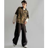 《JaVaジャバコラボ》ラインストーン使い総柄ゲーム半袖Tシャツ | Classical Elf Men | 詳細画像9 