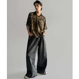 《JaVaジャバコラボ》ラインストーン使い総柄ゲーム半袖Tシャツ | Classical Elf Men | 詳細画像5 