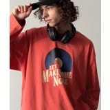 レッド | 《JaVaジャバコラボ》「前後抜かりなし。」綿100%レコード盤レトロツアーロゴ… | Classical Elf Men