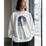 《JaVaジャバコラボ》裏起毛レコード盤レトロツアーロゴトレーナー | Classical Elf Men | 詳細画像1