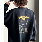 《JaVaジャバコラボ》裏起毛レコード盤レトロツアーロゴトレーナー | Classical Elf Men | 詳細画像27