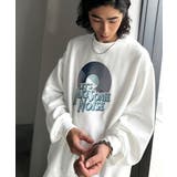 《JaVaジャバコラボ》裏起毛レコード盤レトロツアーロゴトレーナー | Classical Elf Men | 詳細画像3