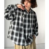 ブラックチェック | 《JaVaジャバコラボ》着方で表情が変わる、無骨さと抜け感の2WAYシャツ。ファ… | Classical Elf Men