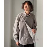 《JaVaジャバコラボ》着方で表情が変わる、無骨さと抜け感の2WAYシャツ。ファ… | Classical Elf Men | 詳細画像18 