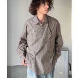 《JaVaジャバコラボ》着方で表情が変わる、無骨さと抜け感の2WAYシャツ。ファ… | Classical Elf Men | 詳細画像20 