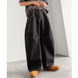 《JaVaジャバコラボ》BIGポケットの存在感。ワイドバルーンカーブデニムパンツ | Classical Elf Men | 詳細画像9 